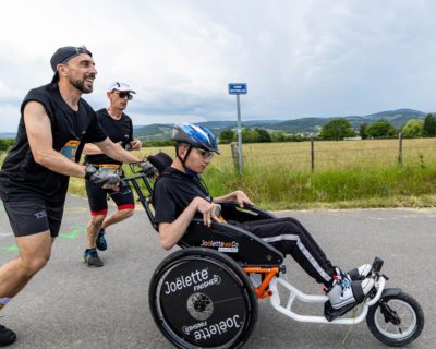 Running with a wheelchair : Key Points